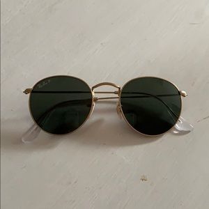 polarized round ray bans